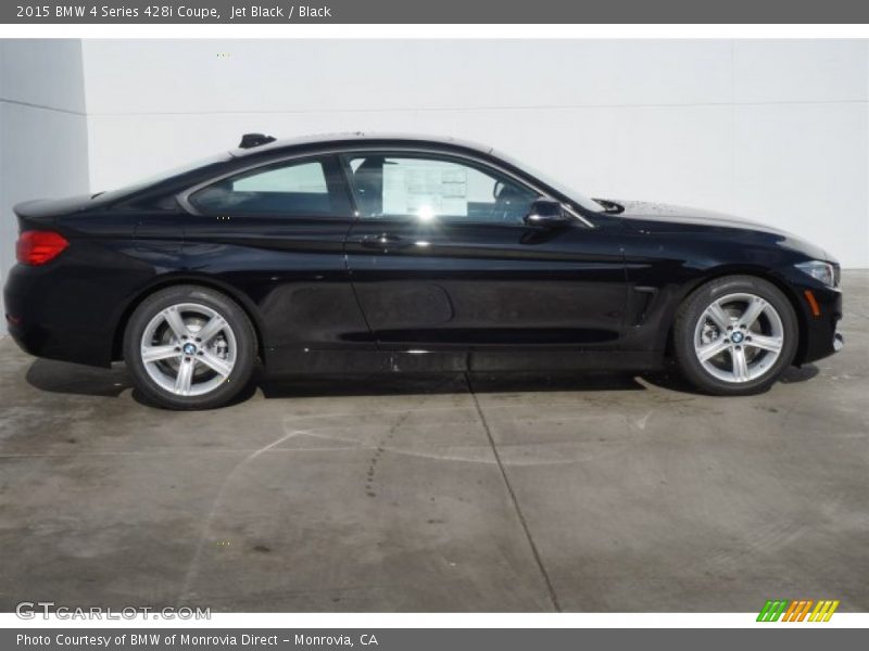 Jet Black / Black 2015 BMW 4 Series 428i Coupe