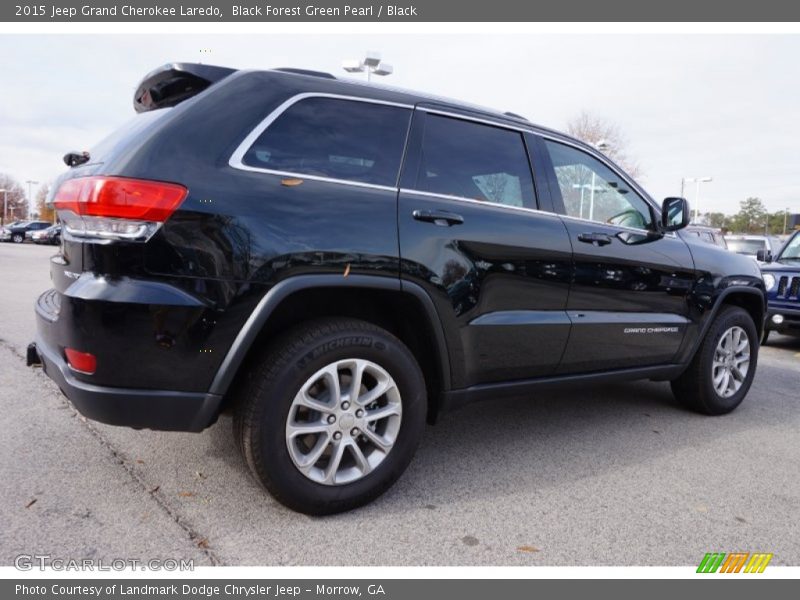 Black Forest Green Pearl / Black 2015 Jeep Grand Cherokee Laredo