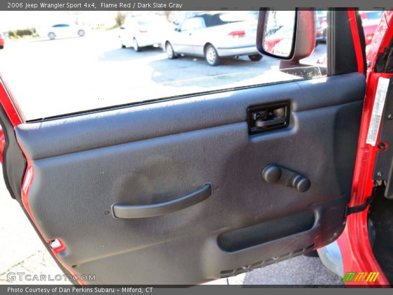 Flame Red / Dark Slate Gray 2006 Jeep Wrangler Sport 4x4