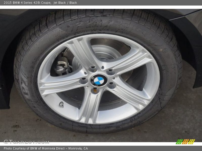 Jet Black / Black 2015 BMW 4 Series 428i Coupe