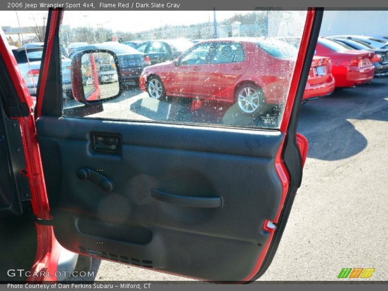 Flame Red / Dark Slate Gray 2006 Jeep Wrangler Sport 4x4