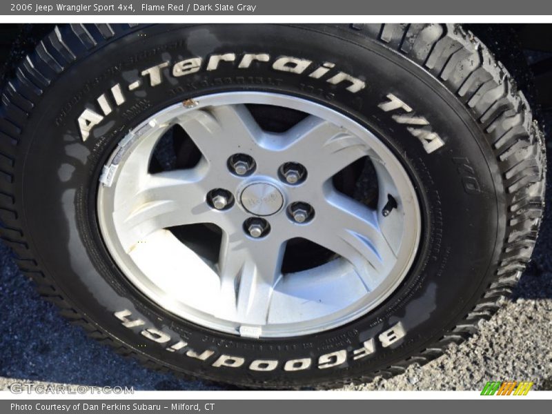 Flame Red / Dark Slate Gray 2006 Jeep Wrangler Sport 4x4