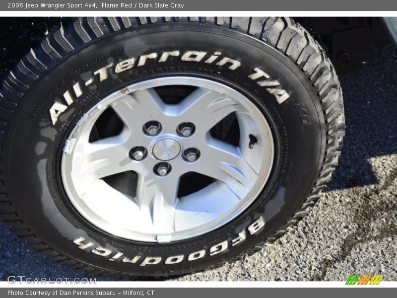 Flame Red / Dark Slate Gray 2006 Jeep Wrangler Sport 4x4