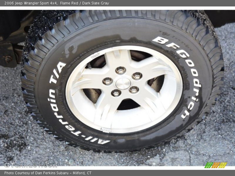 Flame Red / Dark Slate Gray 2006 Jeep Wrangler Sport 4x4