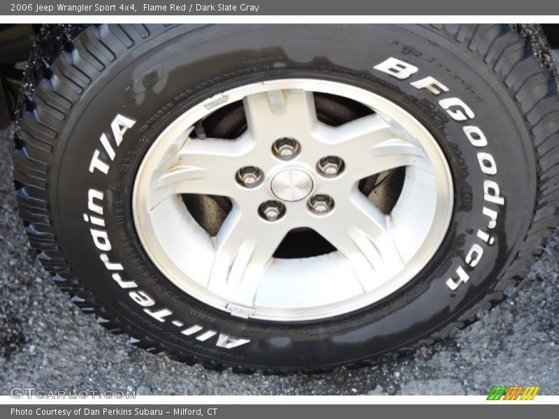 Flame Red / Dark Slate Gray 2006 Jeep Wrangler Sport 4x4