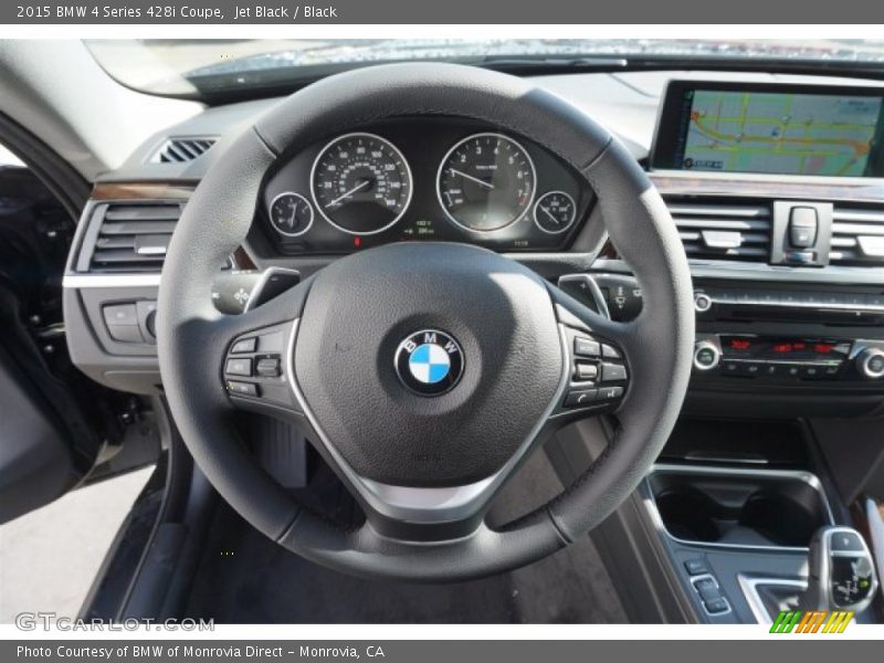 Jet Black / Black 2015 BMW 4 Series 428i Coupe