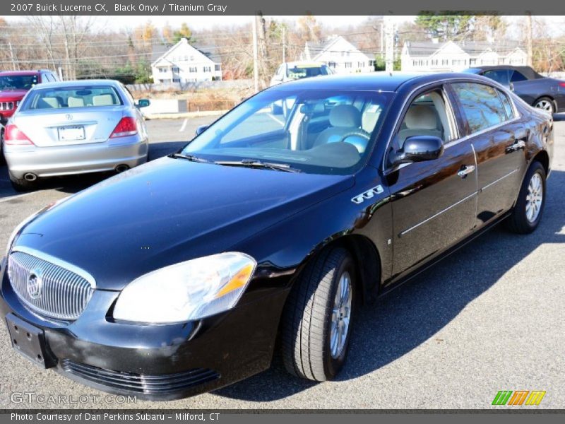 Black Onyx / Titanium Gray 2007 Buick Lucerne CX