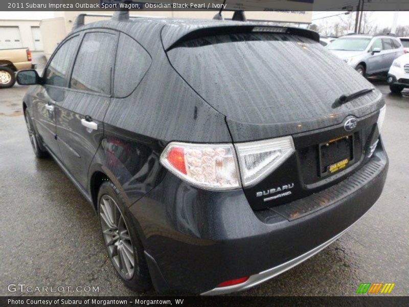 Obsidian Black Pearl / Ivory 2011 Subaru Impreza Outback Sport Wagon