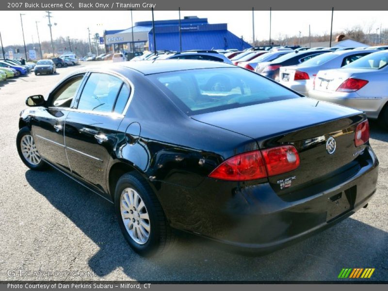 Black Onyx / Titanium Gray 2007 Buick Lucerne CX