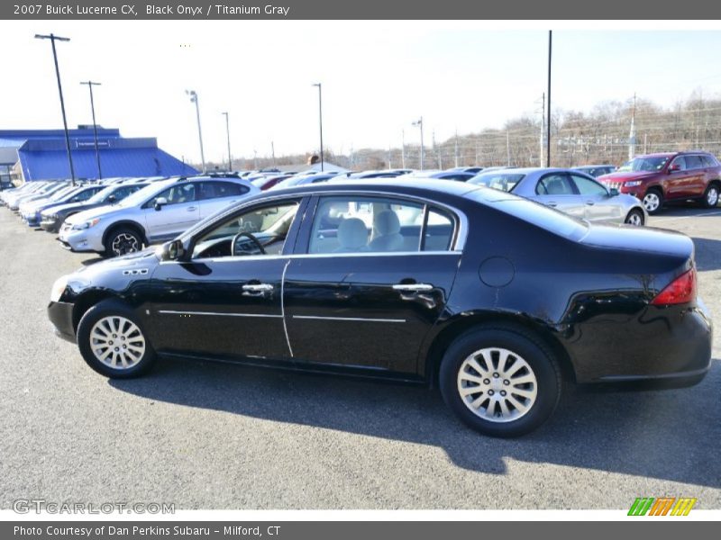 Black Onyx / Titanium Gray 2007 Buick Lucerne CX