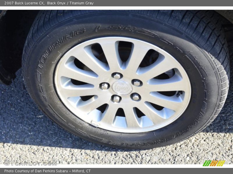 Black Onyx / Titanium Gray 2007 Buick Lucerne CX
