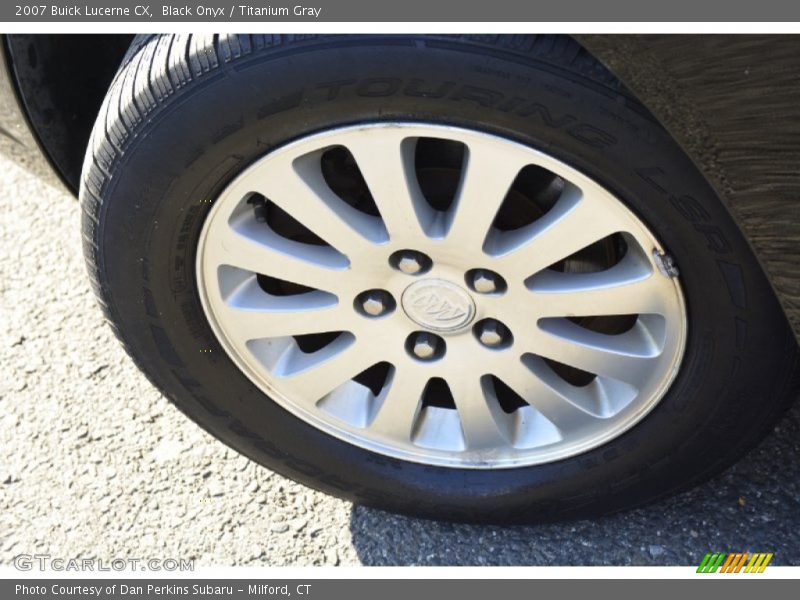 Black Onyx / Titanium Gray 2007 Buick Lucerne CX