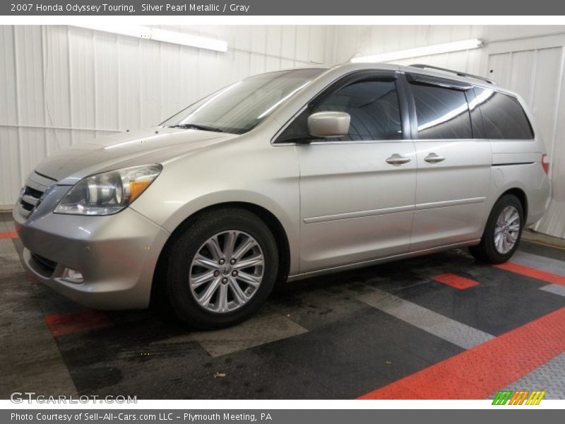 Silver Pearl Metallic / Gray 2007 Honda Odyssey Touring