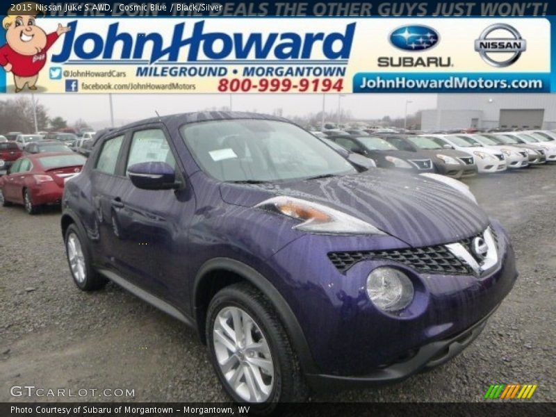 Cosmic Blue / Black/Silver 2015 Nissan Juke S AWD