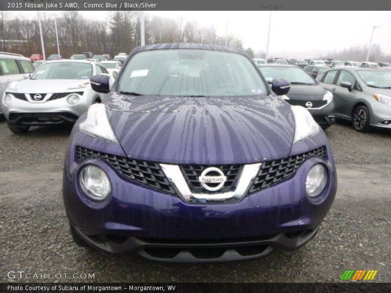 Cosmic Blue / Black/Silver 2015 Nissan Juke S AWD