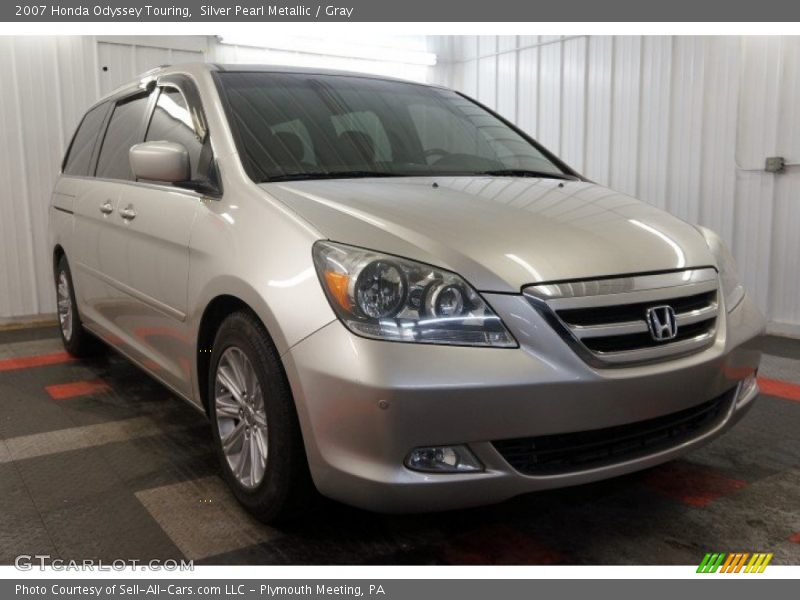 Silver Pearl Metallic / Gray 2007 Honda Odyssey Touring