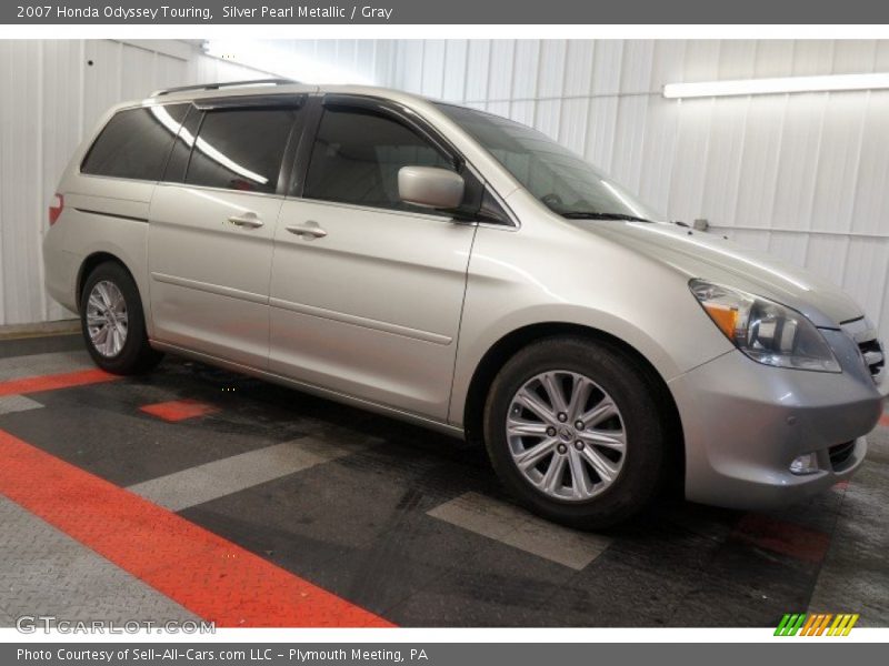 Silver Pearl Metallic / Gray 2007 Honda Odyssey Touring