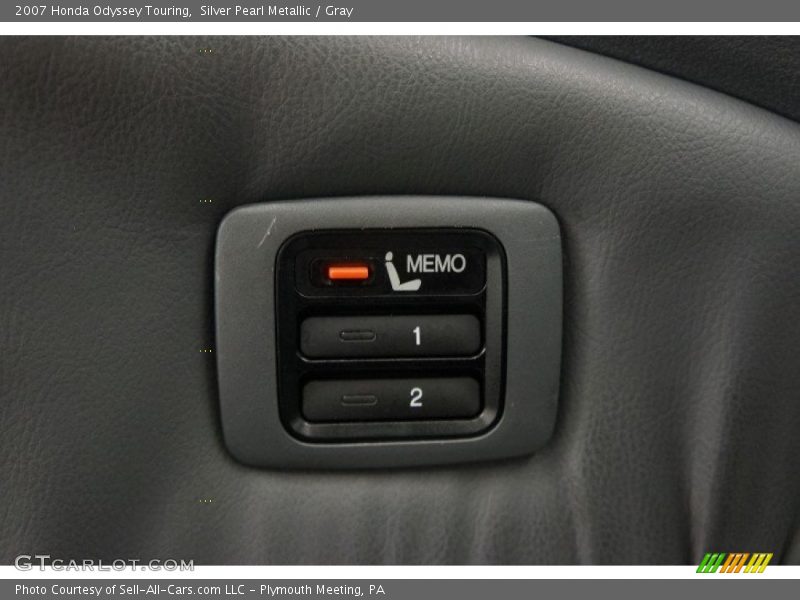 Silver Pearl Metallic / Gray 2007 Honda Odyssey Touring