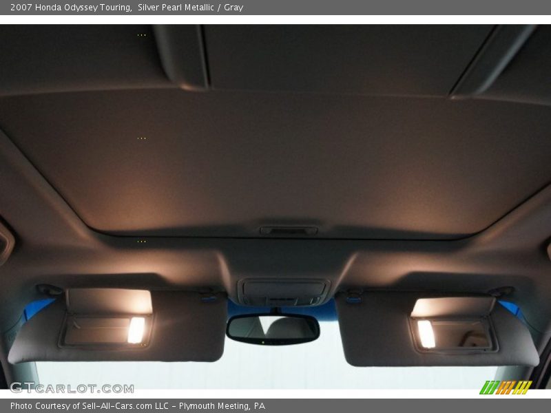Silver Pearl Metallic / Gray 2007 Honda Odyssey Touring