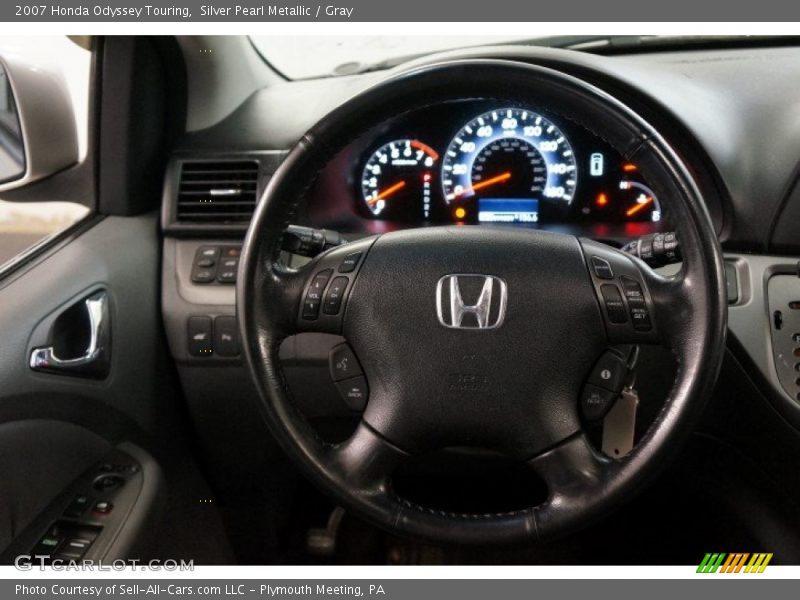 Silver Pearl Metallic / Gray 2007 Honda Odyssey Touring