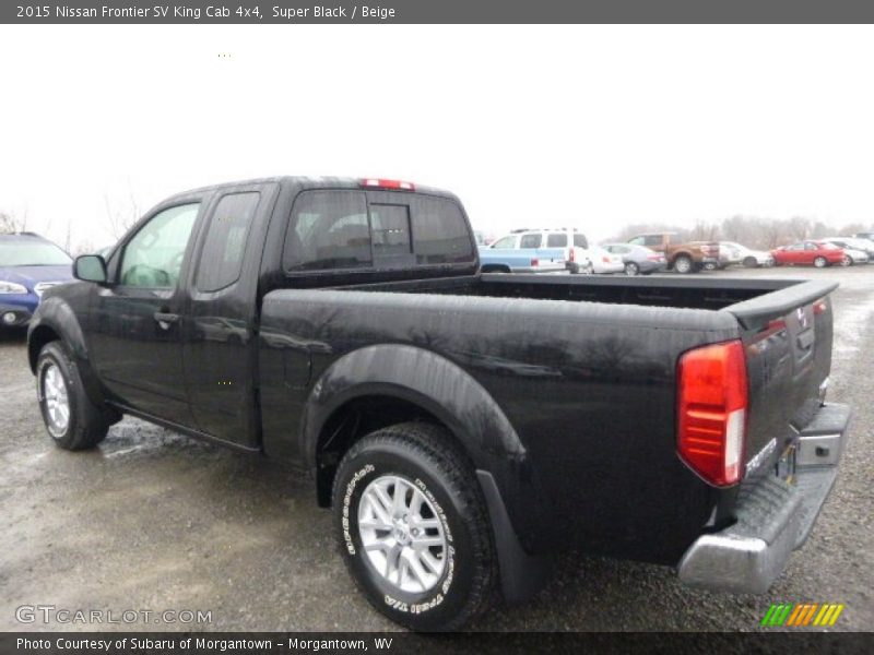 Super Black / Beige 2015 Nissan Frontier SV King Cab 4x4
