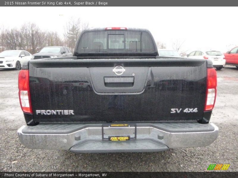 Super Black / Beige 2015 Nissan Frontier SV King Cab 4x4