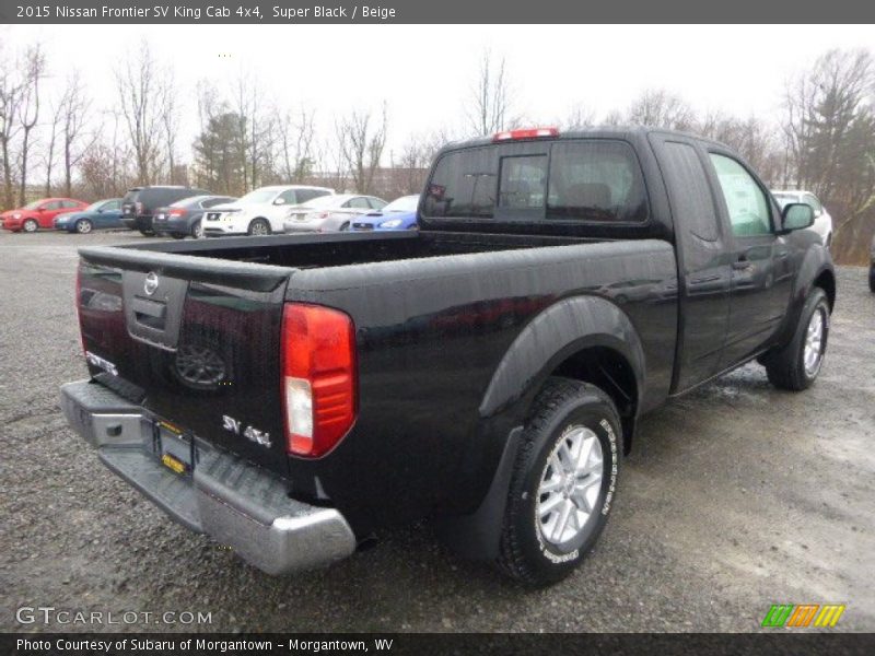 Super Black / Beige 2015 Nissan Frontier SV King Cab 4x4