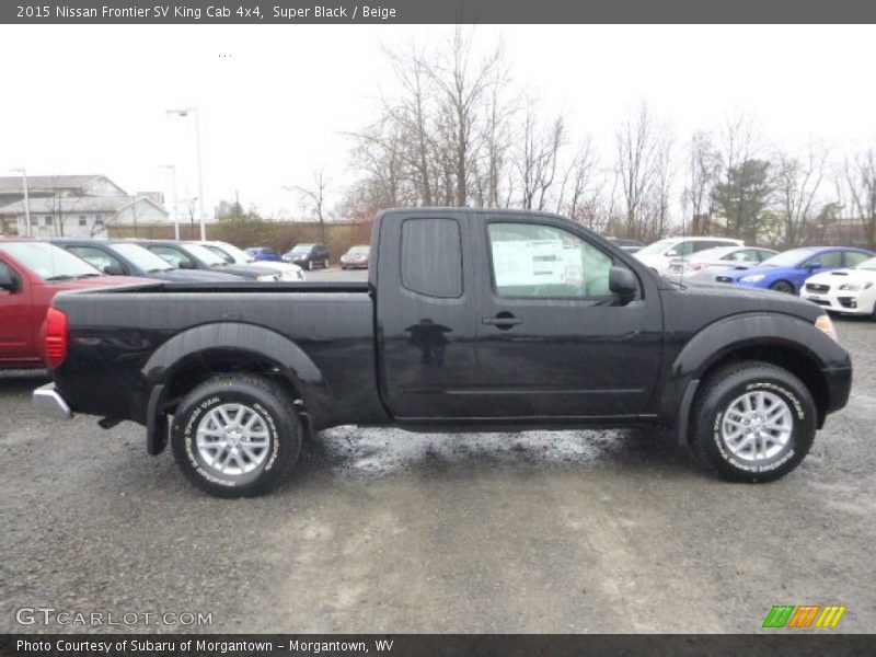 Super Black / Beige 2015 Nissan Frontier SV King Cab 4x4