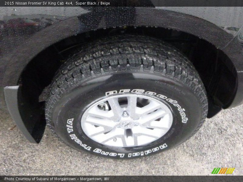 Super Black / Beige 2015 Nissan Frontier SV King Cab 4x4