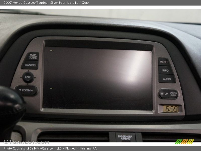 Silver Pearl Metallic / Gray 2007 Honda Odyssey Touring