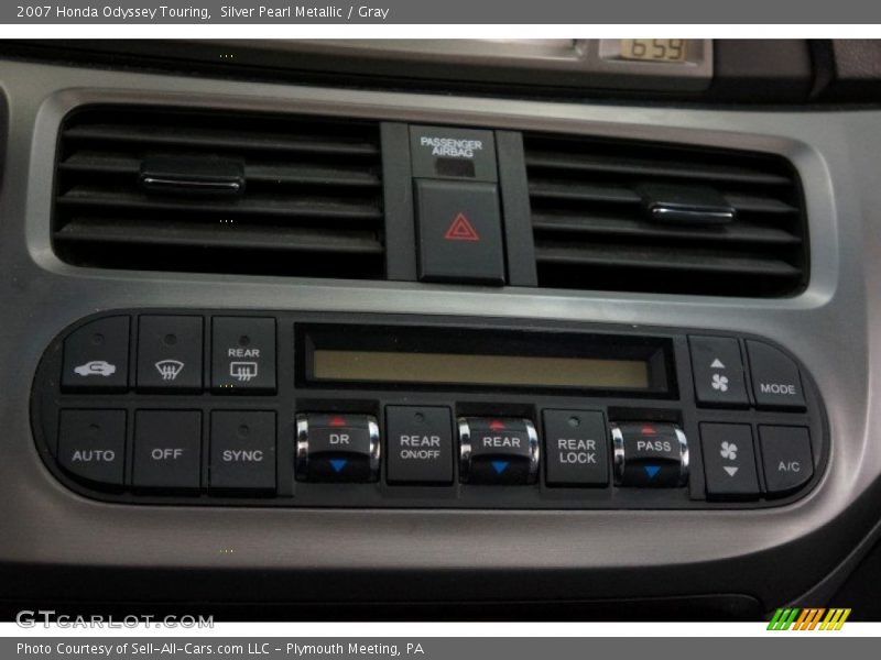 Silver Pearl Metallic / Gray 2007 Honda Odyssey Touring