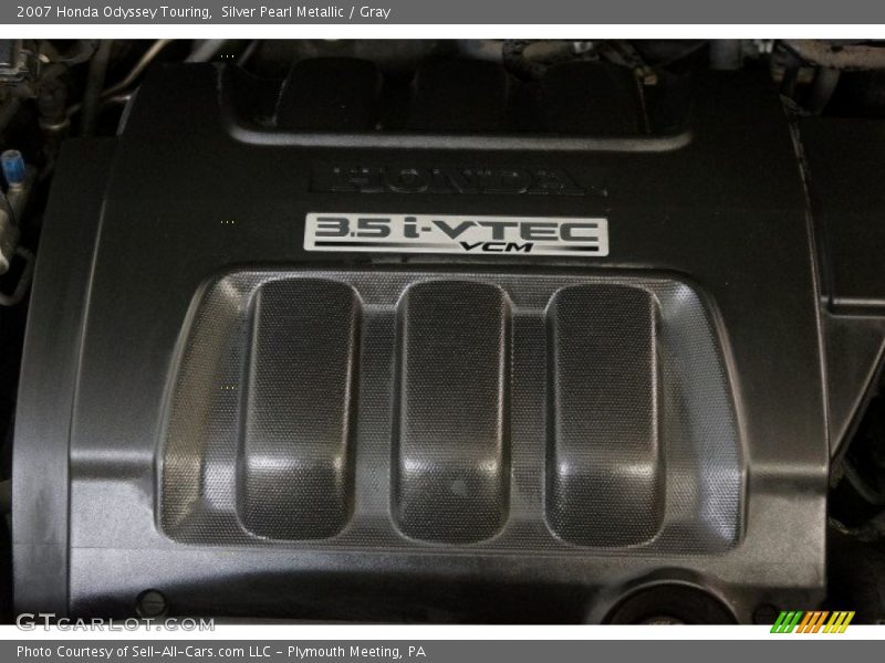 Silver Pearl Metallic / Gray 2007 Honda Odyssey Touring
