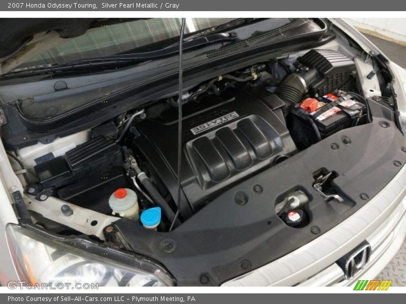 Silver Pearl Metallic / Gray 2007 Honda Odyssey Touring