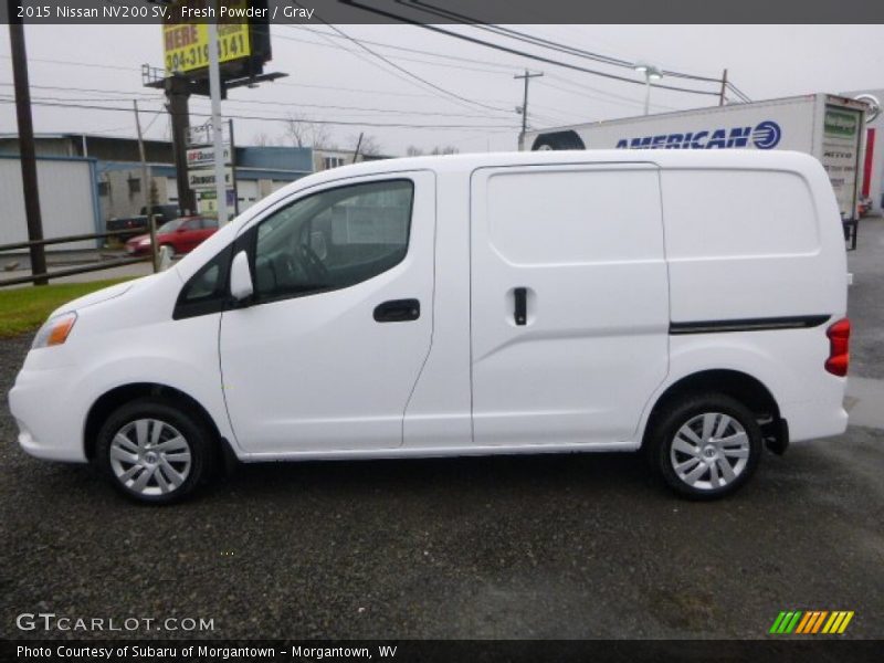 Fresh Powder / Gray 2015 Nissan NV200 SV