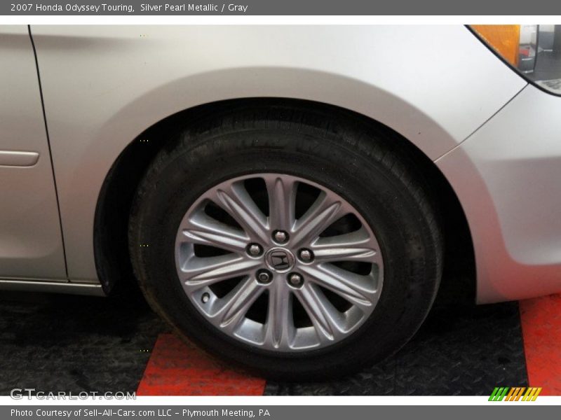 Silver Pearl Metallic / Gray 2007 Honda Odyssey Touring