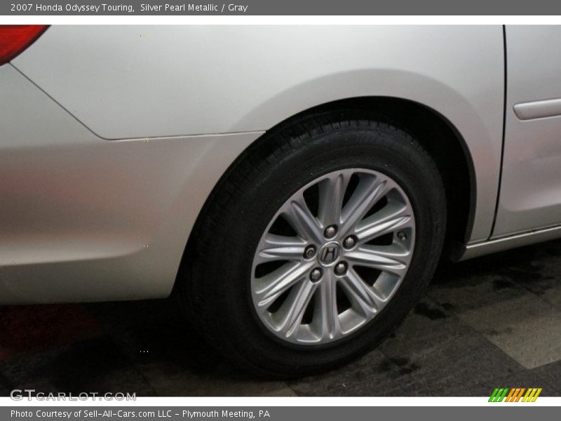 Silver Pearl Metallic / Gray 2007 Honda Odyssey Touring