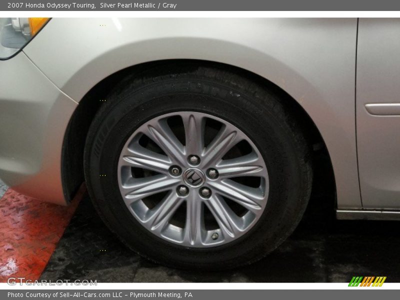 Silver Pearl Metallic / Gray 2007 Honda Odyssey Touring