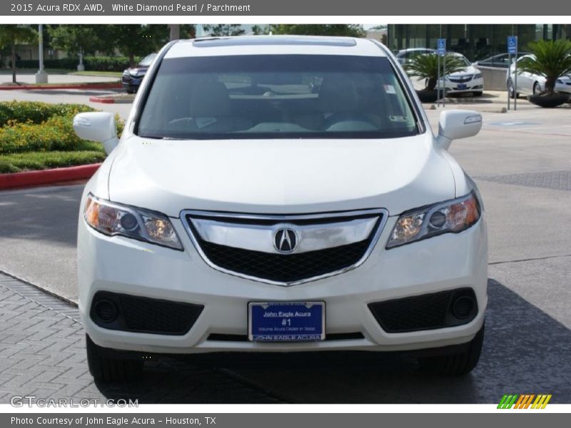 White Diamond Pearl / Parchment 2015 Acura RDX AWD
