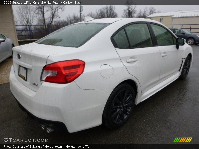 Crystal White Pearl / Carbon Black 2015 Subaru WRX