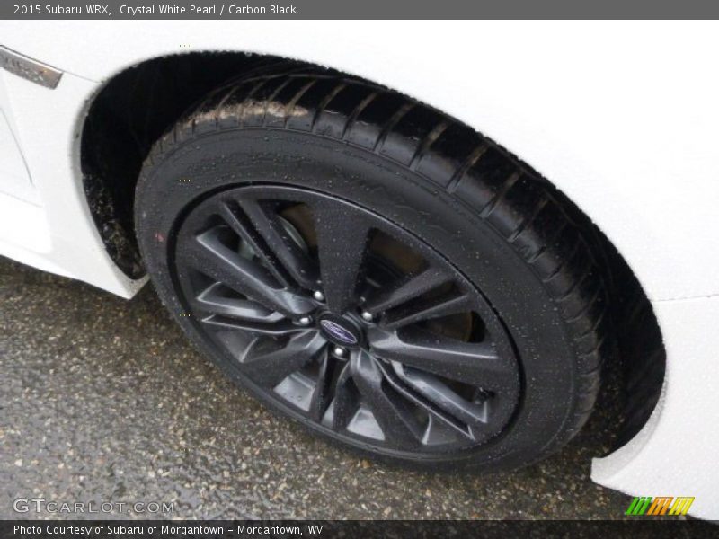 Crystal White Pearl / Carbon Black 2015 Subaru WRX
