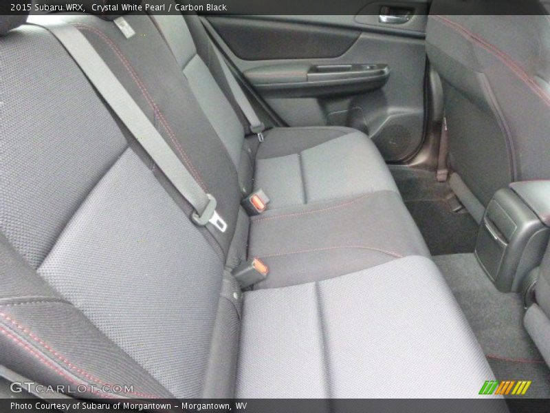 Crystal White Pearl / Carbon Black 2015 Subaru WRX