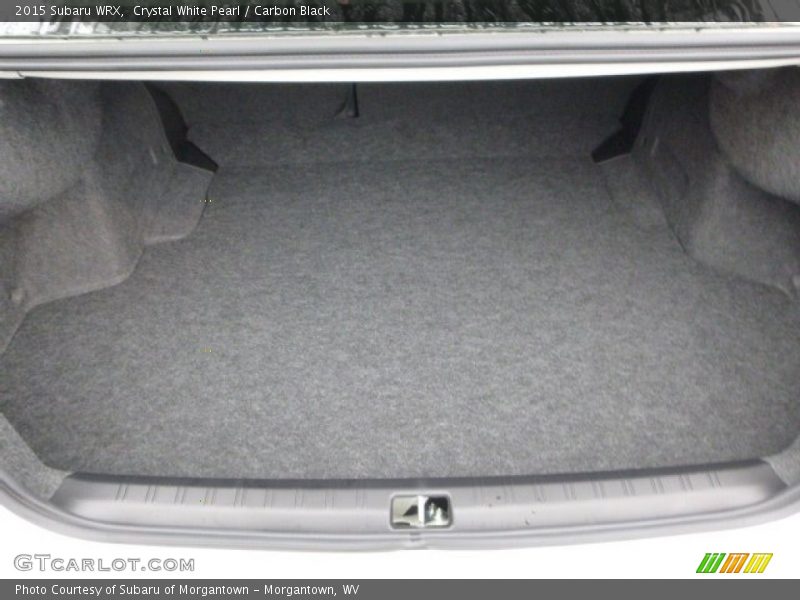 Crystal White Pearl / Carbon Black 2015 Subaru WRX