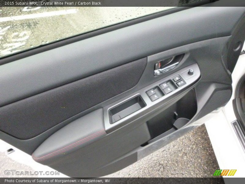 Crystal White Pearl / Carbon Black 2015 Subaru WRX