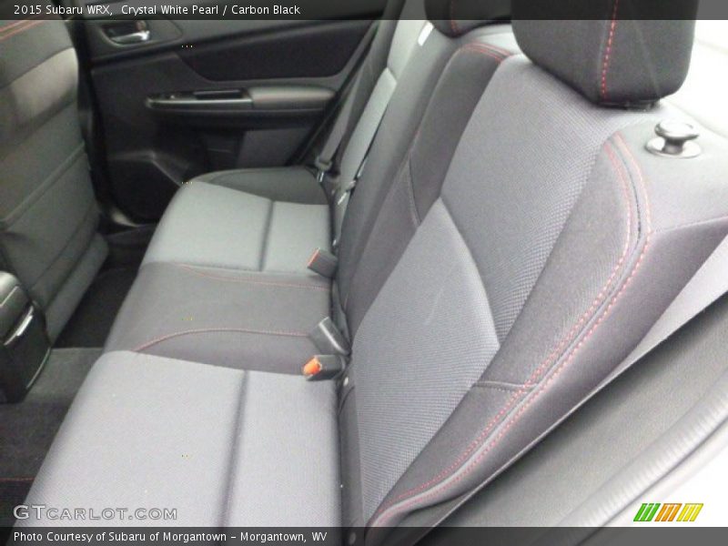 Crystal White Pearl / Carbon Black 2015 Subaru WRX