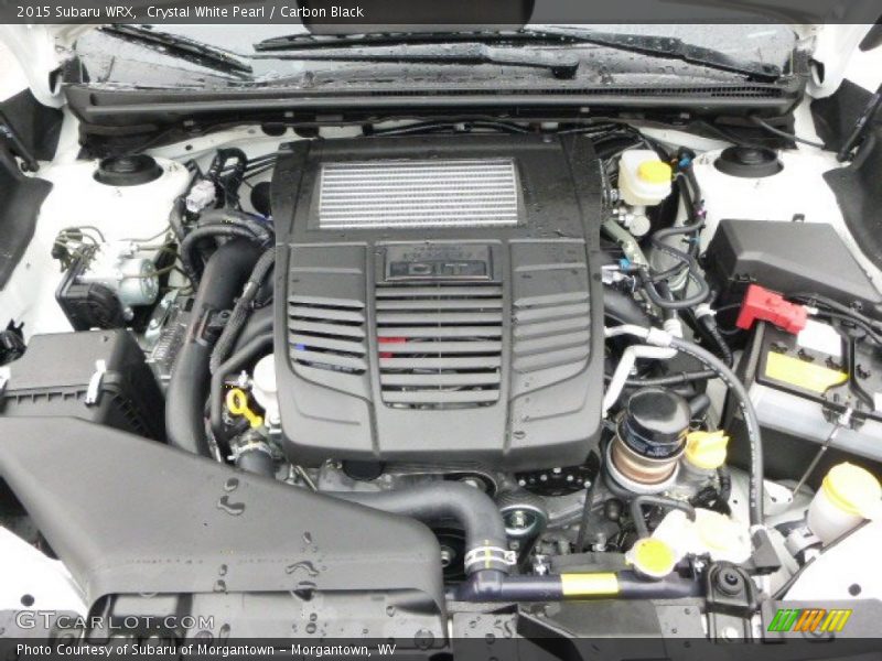 Crystal White Pearl / Carbon Black 2015 Subaru WRX