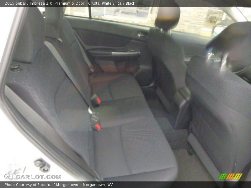Crystal White Silica / Black 2015 Subaru Impreza 2.0i Premium 5 Door