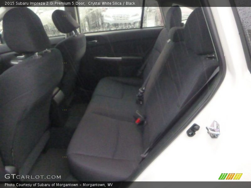 Crystal White Silica / Black 2015 Subaru Impreza 2.0i Premium 5 Door
