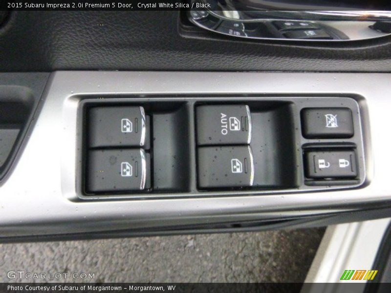 Crystal White Silica / Black 2015 Subaru Impreza 2.0i Premium 5 Door