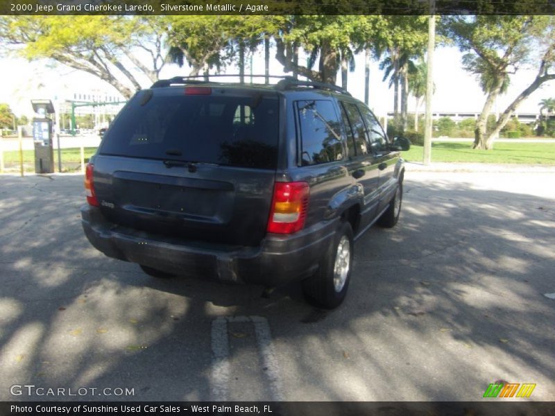 Silverstone Metallic / Agate 2000 Jeep Grand Cherokee Laredo