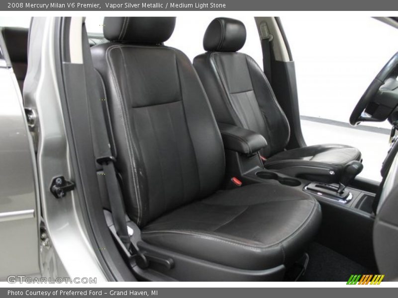 Vapor Silver Metallic / Medium Light Stone 2008 Mercury Milan V6 Premier